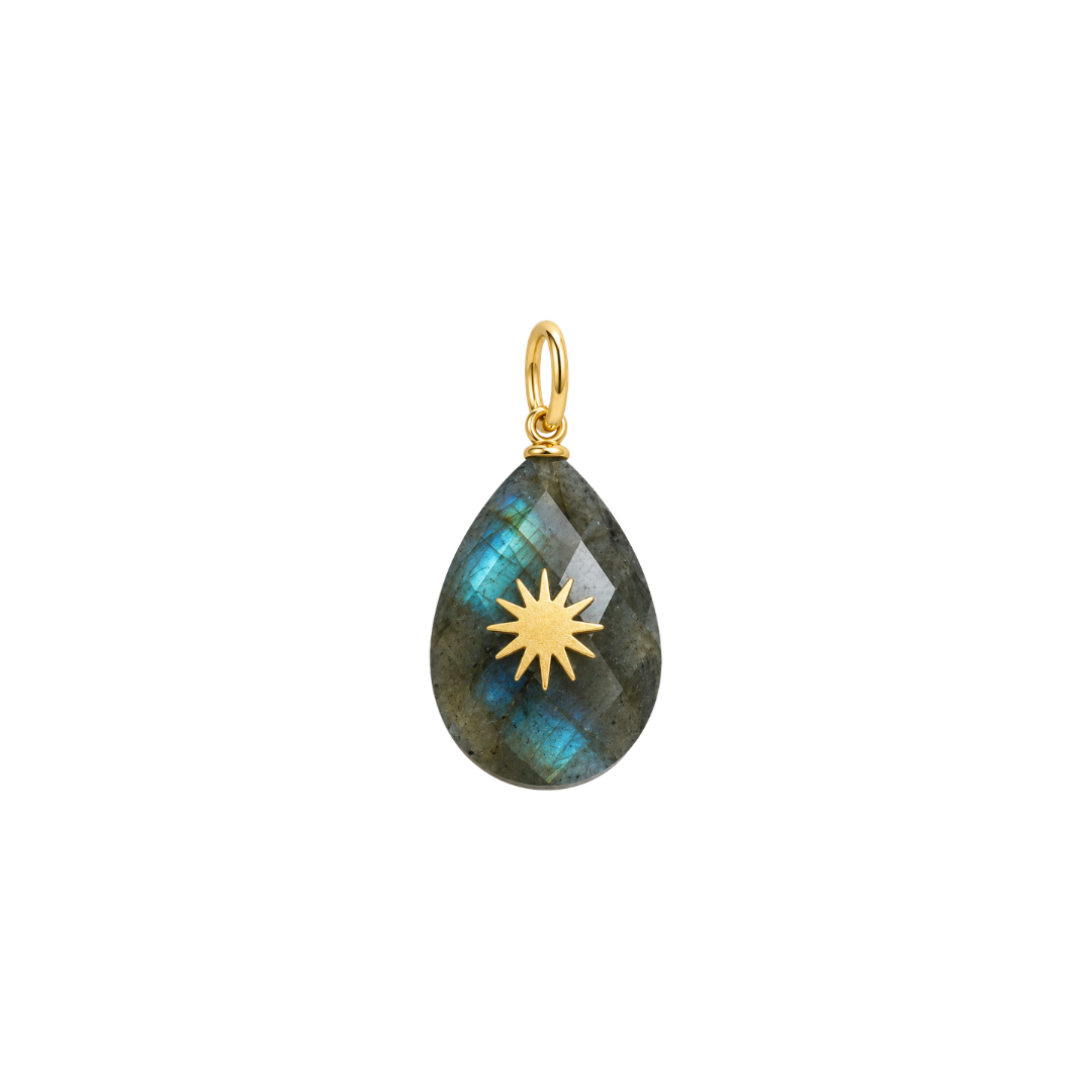 LABRADORITE SUN Charm