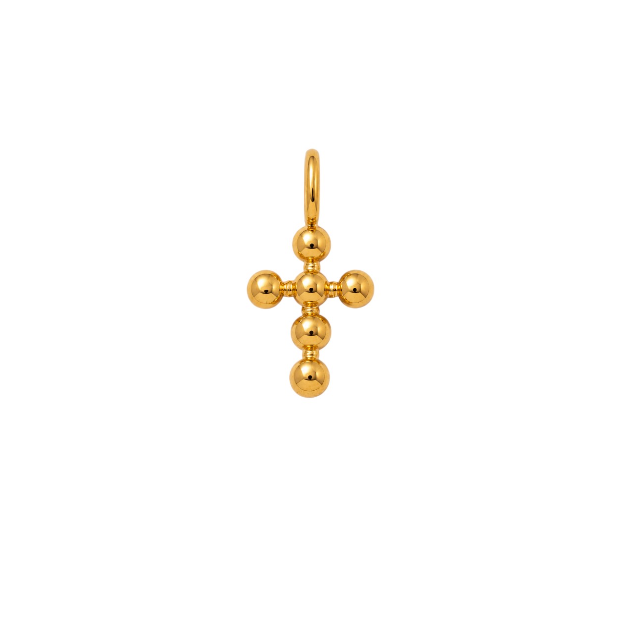 Orb Cross Charm