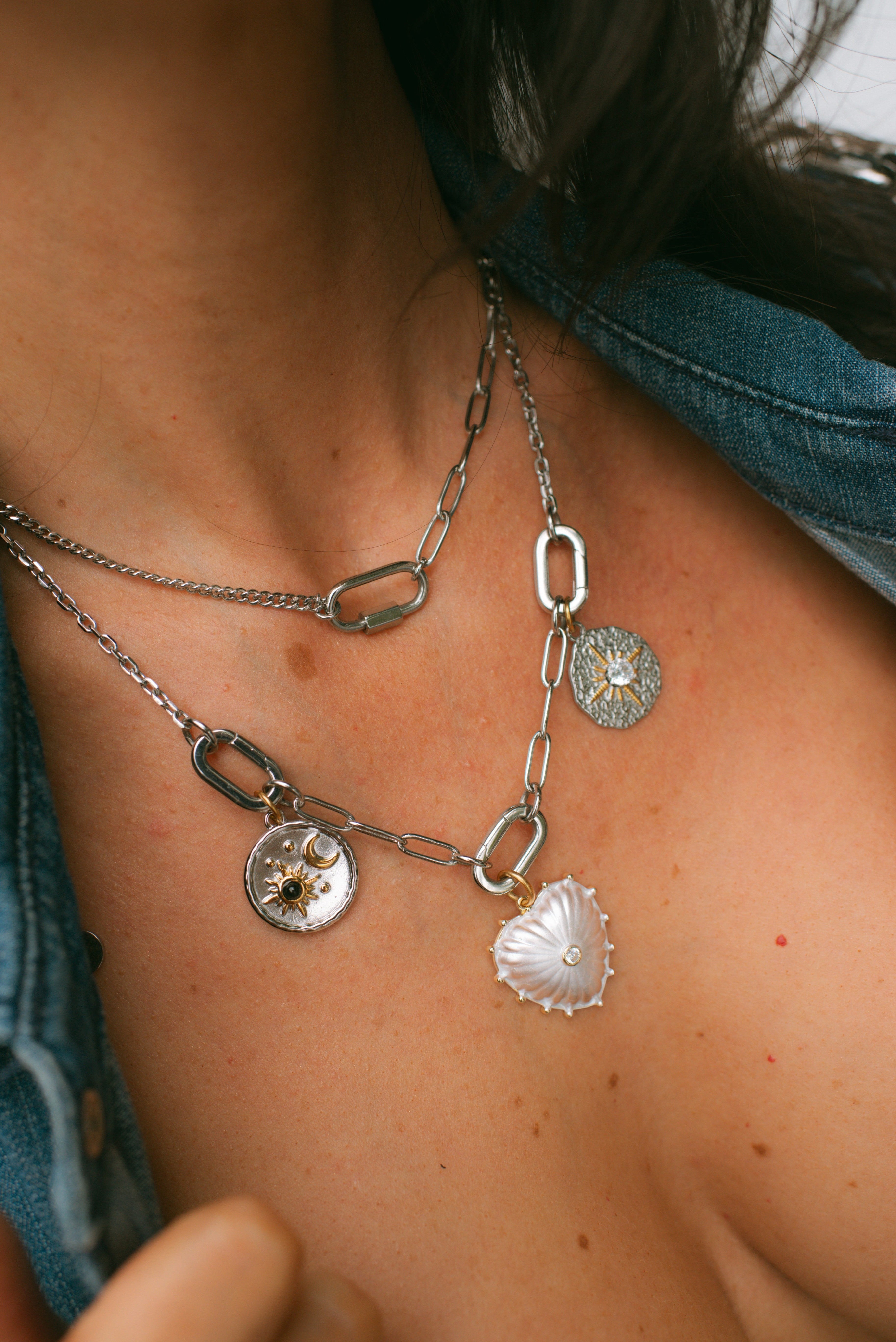 Starburst Medallion Charm