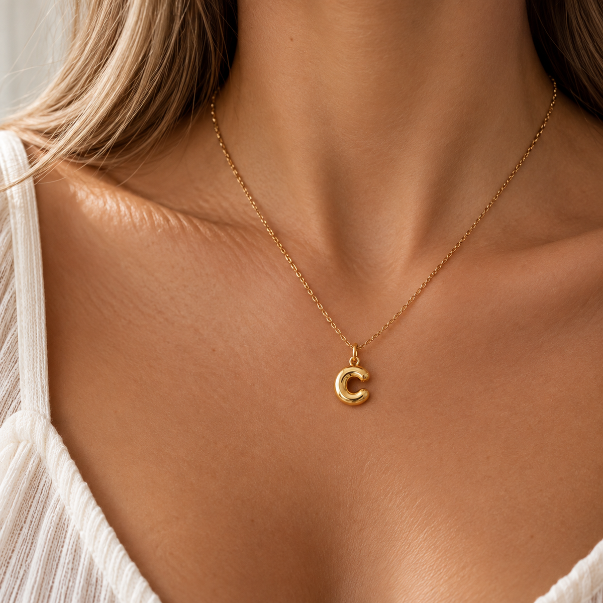 Letter C Charm