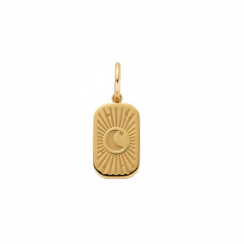 sun moon charm