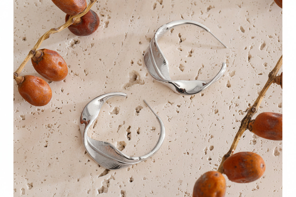 FOLHA Sculpted Hoops